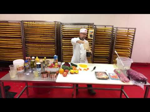#2 Chef Jerky making Mango Habanero marinade