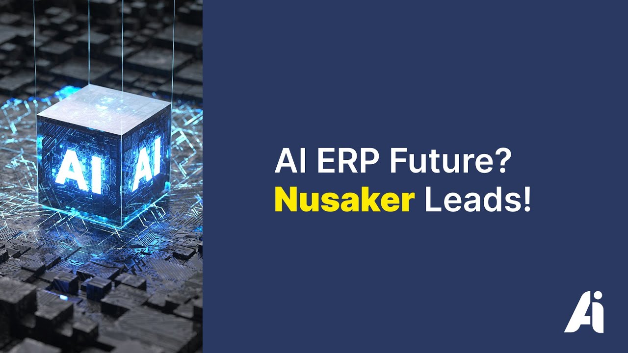 AI Driven ERP Systems  The Future of Business with Nusaker #nusaker #aidriven #aierp #erp