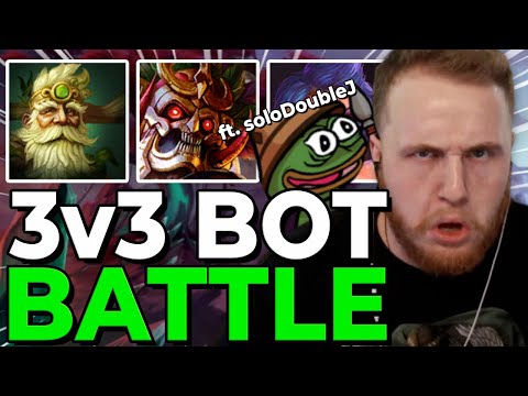3v3 SMITE GOD BOT BATTLE! THESE GODS ARE BROKEN! (ft. @solodoublej)