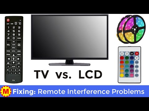 YouTube video about: Why is my tv remote controlling my led lights?