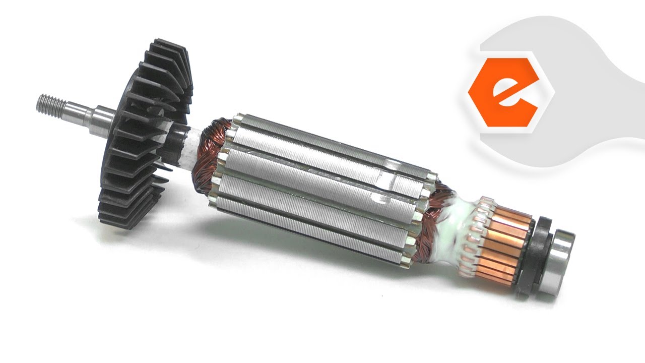 Replacing your Makita Angle Grinder Armature Assembly 115v