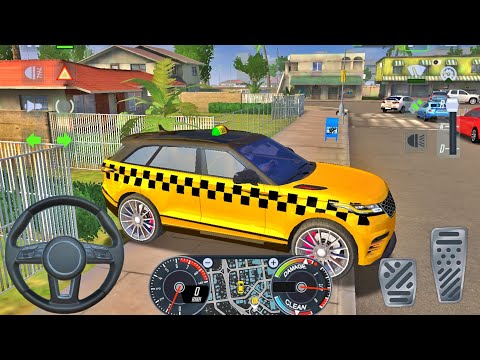 Taxi Simulator 2020 - Range Rover Uber Driving - Kar Game - Gadi Game - Android Gameplay