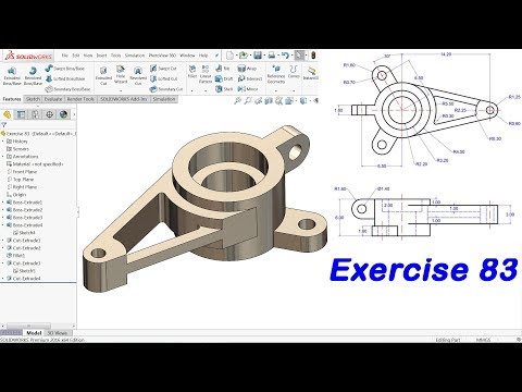 Solidworks Advanced tutorial Exercise 83