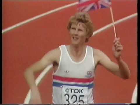 Steve Cram  Steve Ovett   World Athletics 1,500m Final, Helsinki 1983