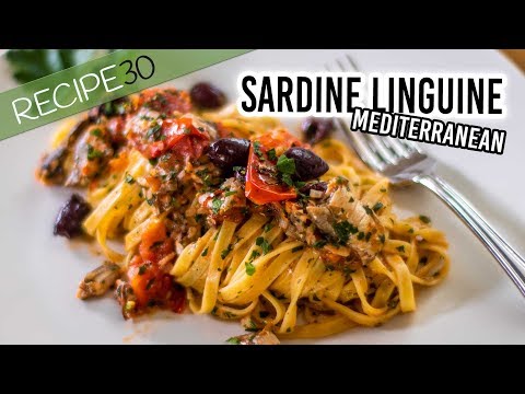 Sardine Linguine Mediterranean Flavours