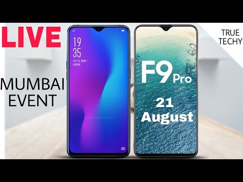 Rishabh Srivastava OPPO F9Pro Launch Event