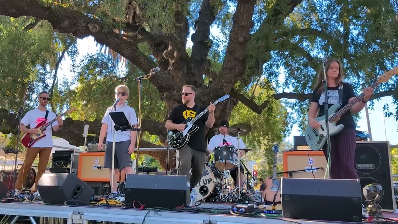 The Lucky Shots performing My Little Girl live at Chalk It Up with Luke Seavers on lead vocals