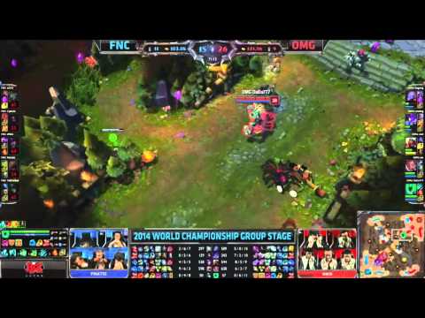 [Worlds 2014] FNC vs OMG Game-winning clash