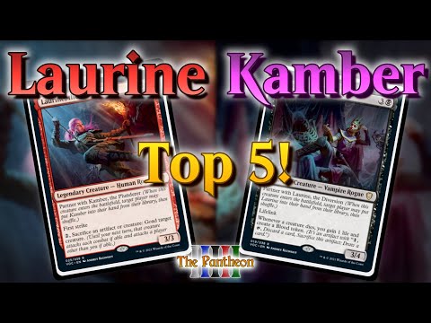 Laurine, the Diversion + Kamber, the Plunderer! | Commander Top 5! | EDH | The Pantheon | Ep.173