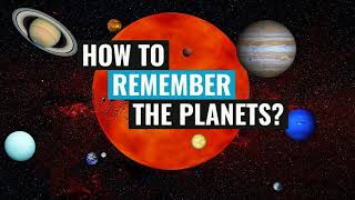 How to remember the planets in order? | Solar System for kids