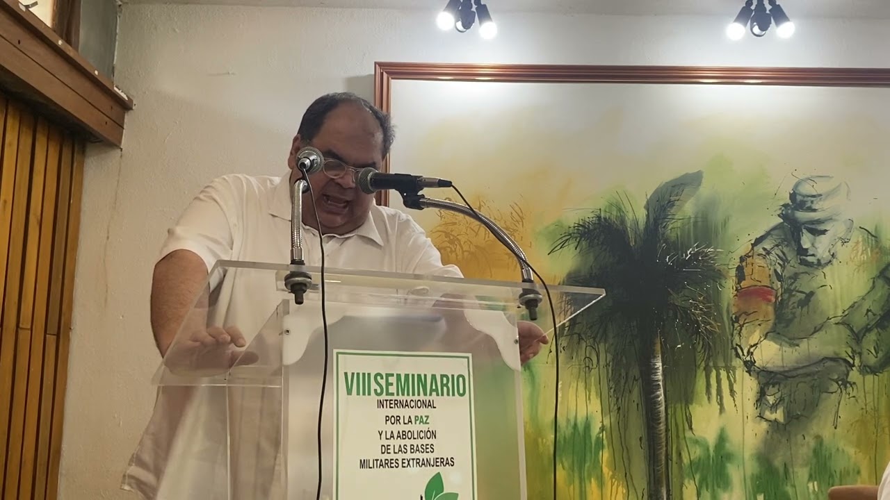 Iraklis Tsavdaridis Secretario Ejecutivo Consejo Mundial de la Paz. Mundo 🌎 🕊️ Grecia 🇬🇷