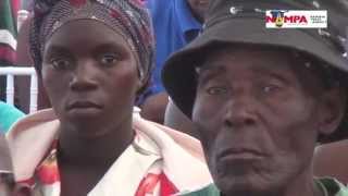 preview picture of video 'NAMPA: OPUWO NaTIS Ground Breaking 30 JUN 2014'