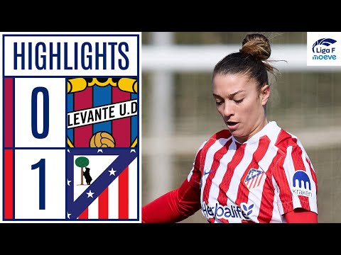 Levante UD 0–1 Atlético de Madrid | Liga F Moeve Highlights