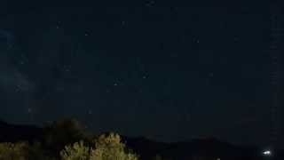 preview picture of video 'Sunset, Milky Way drive-by and Sunrise, in Calenzana, Corsica'