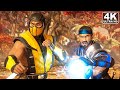 Scorpion Sub Zero Become Best Friends Scene 4K ULTRA HD MORTAL KOMBAT