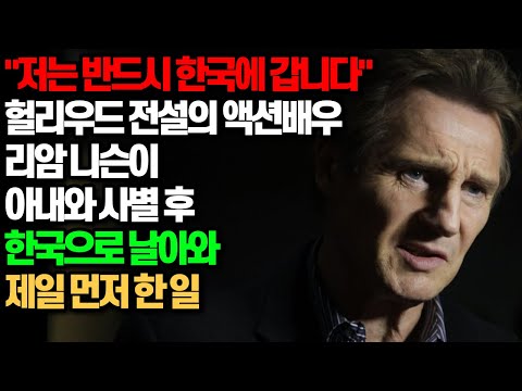 [유튜브] 호텔에서 술안주로 김치만 찾는다는 헐리우드 전설의 액션배우 리암 니슨