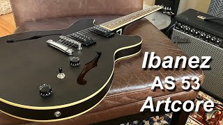 Video thumbnail for Ibanez AS53 Artcore Honest Review by Klaxet