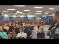 Mask opponents disrupt Florida school board meeting before mandate passes