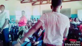 Prophetic moment with Prophet David Angel.