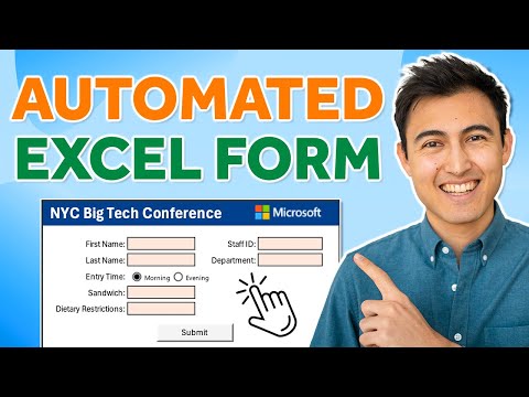 How to Create a Data Entry Form in Excel