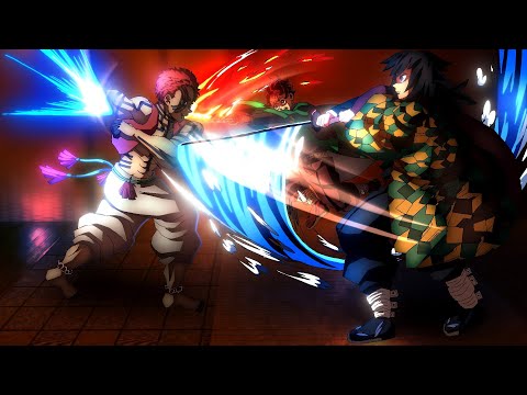 Tanjiro And Giyu VS Akaza Part 2 | Demon Slayer | Spoiler Alert ! #demonslayer
