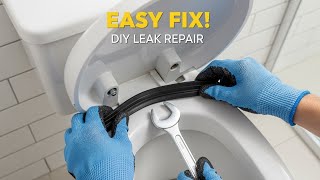 How To Fix A Leaking Toilet Tank To Bowl Seal (DIY Step by Step)