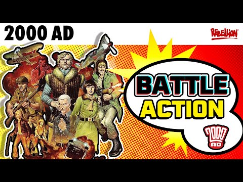 Battle Action with Garth Ennis, Keith Burns & Patrick Goddard // The 2000 AD Thrill-Cast