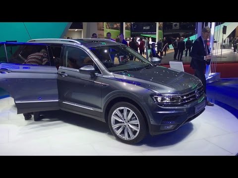2018 Volkswagen Tiguan Allspace 7 seat SUV walkaround at Geneva Motor Show 2017