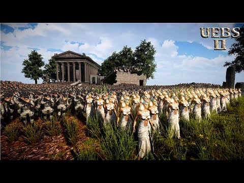 CAN 10,000 SPECIAL FORCES PROTECT 100 CLEOPATRA vs 2,000,000 EGYPT WARRIORS? | UEBS 2
