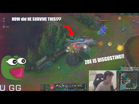 ZOE IS DISGUSTING!! Pobelter with A MASSIVE 1V2 in CHAMPIONS QUEUE