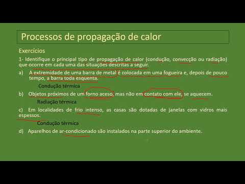 Aula1.2 EXERCÍCIOS / PROCESSOS DE PROPAGAÇÃO DE CALOR