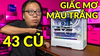 43 Million For A White Dream - Build Full Jonsbo With 14600K And RTX 5070Ti!