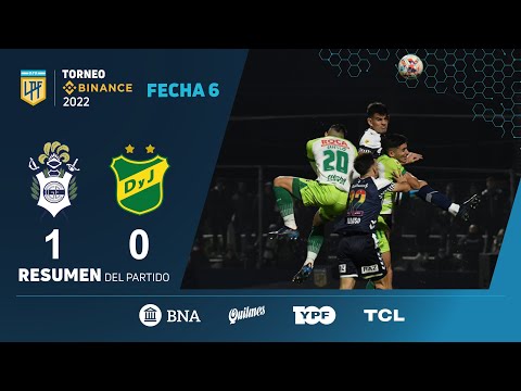 #TorneoBinance | Fecha 6 | resumen de Gimnasia - Defensa y Justicia