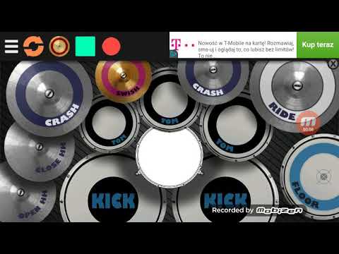 Gimpson Feat.  Sylwia Przybysz- Oddech (prod. Verba) Real Drum App. Amatorski Cover