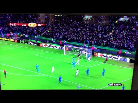 Celtic 3-3 Inter Milan Highlights/Goals (BT Sports Commentary)