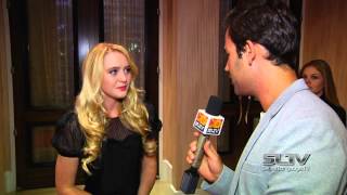 Kathryn Newton from Paranormal Activity 4 reveals some scary tactics