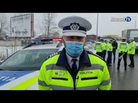 Jurnal MUSCEL TV 08.03.2022 Flori de la polițiști pentru doamne și domnișoare