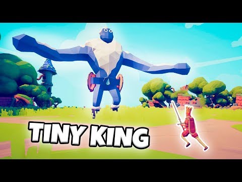 TINY KING VS EVERY FACTION (CUSTOM) | TABS MODDED GAMEPLAY