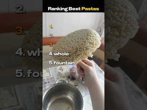 Ranking Best Pastas