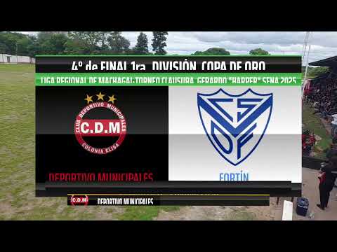 Deportivo Municipales (Colonia Elisa) vs. Fortín(Machagai) 4tos. De final Copa de Oro