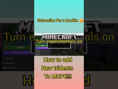 SandyKraft - New Tridents In Minecraft!!! #Shorts #minecraftshorts #youtubeshorts #mcpe