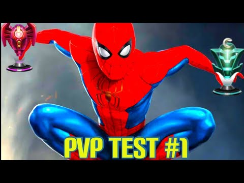 SPIDERMAN BACK TO BASIC UNIFORM PVP TEST #1 CONTINUE.......