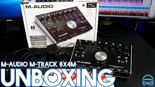 Video thumbnail for M-AUDIO M-TRACK 8X4M - UNBOXING by BenoniStudio