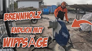 Brennholz | Scheppach WIPPKREISSÄGE | Vorstellung | DIY | Selbst&Ständig