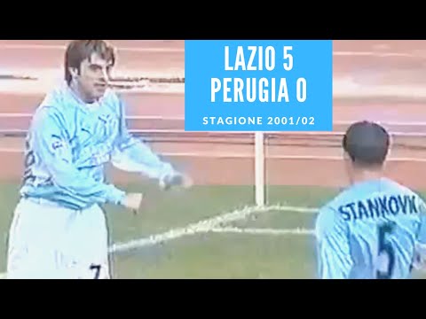20 gennaio 2002: Lazio Perugia 5 0