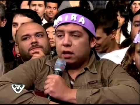 Showmatch 2011 - Marcelo Tinelli defendió al fan de las Nara