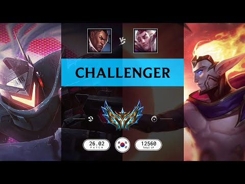 Challenger Match: Over 10.000 LP - KR server Patch 26.02