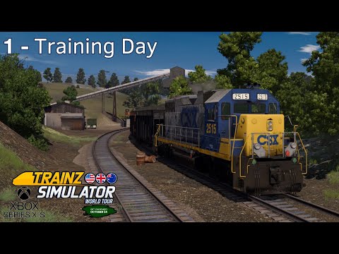 1 - Training Day - Trainz Simulator World Tour First Look - Xbox Series X