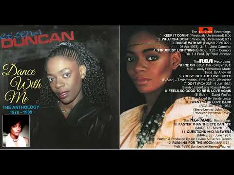Celena Duncan: Dance With Me (The Anthology) [Compilation - 2 Unreleased Tracks] (1978-89)