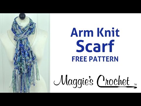 OLD VERSION Arm Knit Scarf with Starry Night & Starbella Flash - Right Handed